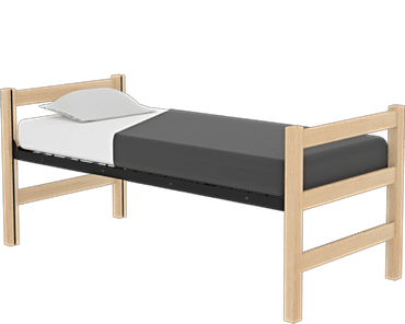 Tool Free Single Bed