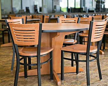 Melissa Anne Chairs and Sherwood Dining Tables
