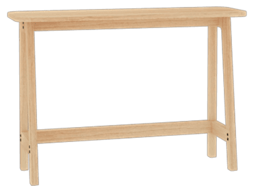Turner Ledge Table 36 High All Wood