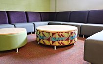 Lucy Sectional with Lucy Ottoman