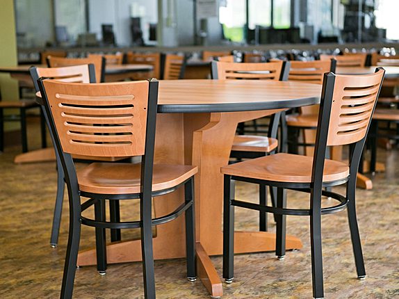 Melissa Anne Chairs and Sherwood Dining Tables